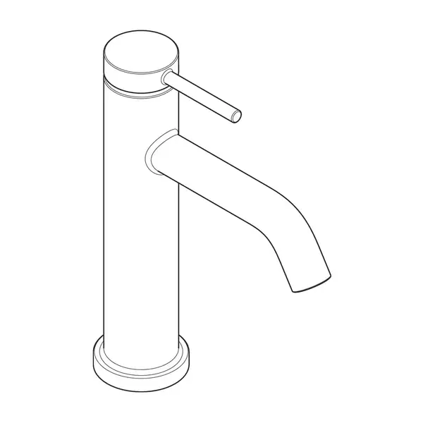 Hansgrohe Tecturis S Змішувач для раковини, хром (73311000)