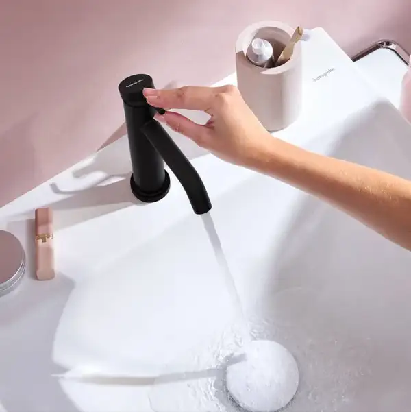 Hansgrohe Tecturis S Змішувач для раковини, чорний матовий (73314670)