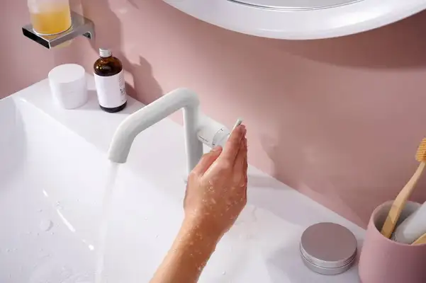 Hansgrohe Tecturis S Змішувач для раковини, білий матовий (73320700)