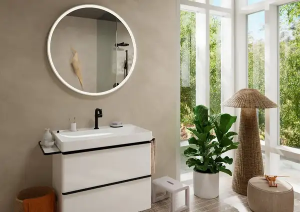 Hansgrohe Tecturis S Змішувач для раковини, чорний матовий (73340670)