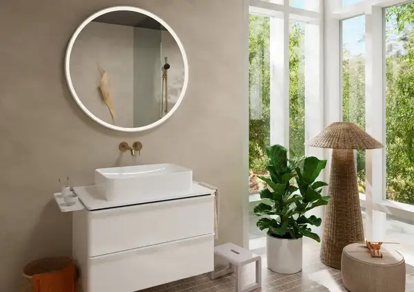 Hansgrohe Tecturis S Змішувач для раковини, матова бронза (73351140)