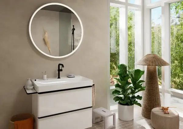 Hansgrohe Tecturis S Змішувач для раковини, чорний матовий (73360670)