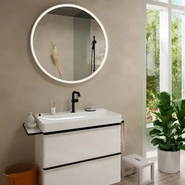 Hansgrohe Tecturis S Змішувач для раковини, чорний матовий (73360670)