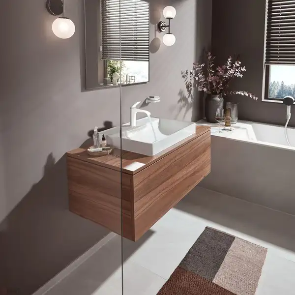 Hansgrohe Vivenis 110 Змішувач для умивальника, чорний матовий (75020670)