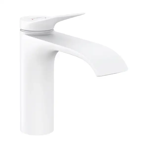 Змішувач для умивальника Hansgrohe Vivenis 110, білий матовий (75022700)