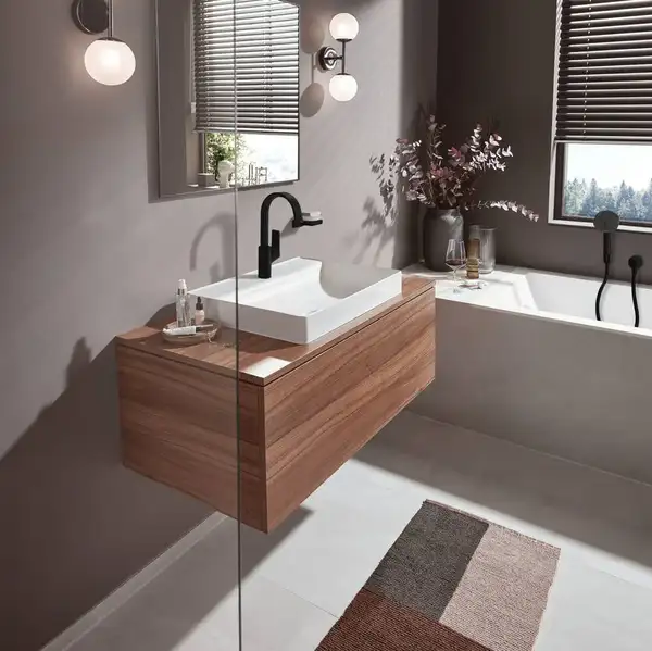 Hansgrohe Vivenis 210 Змішувач для умивальника, чорний (75032670)