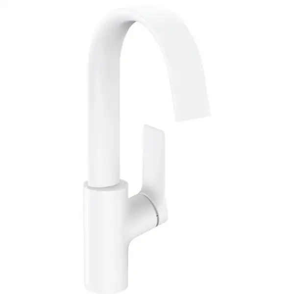Змішувач для умивальника Hansgrohe Vivenis 210 з поворотним носиком, Matt White (75032700)