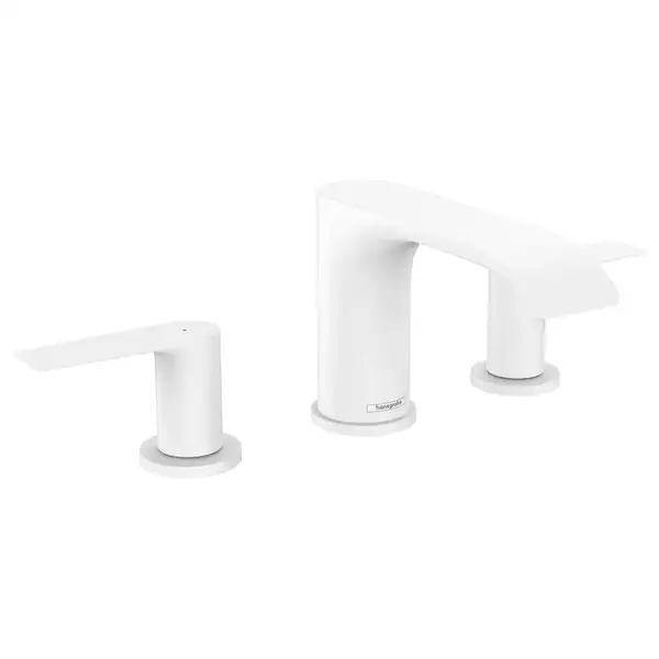 Смеситель для раковины Hansgrohe Vivenis (цвет - белый матовый), с донным клапаном (75033700) фото 1 Aquada.com.ua