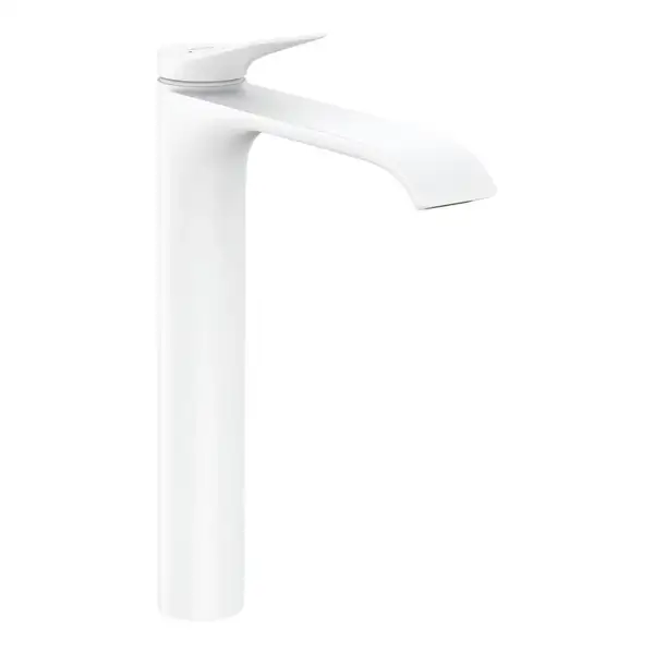 Змішувач для умивальника Hansgrohe Vivenis 250 з донним клапаном pop-up, білий матовий (75040700)