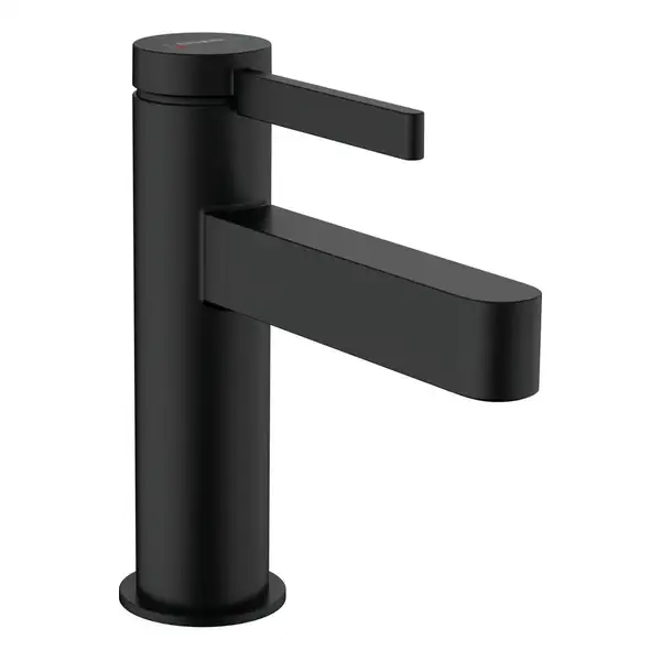 Hansgrohe Finoris 100 Змішувач для умивальника, чорний матовий (76010670)