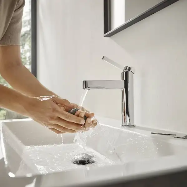 Hansgrohe Finoris 100 Змішувач для умивальника, білий матовий (76010700)