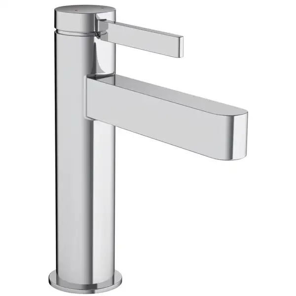 Змішувач для умивальника Hansgrohe Finoris 110 з донним клапаном push-open, хром (76023000)