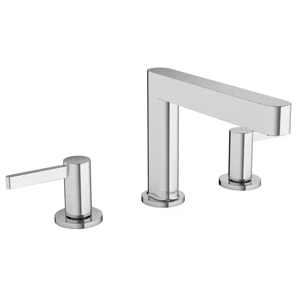 Смеситель для раковины Hansgrohe Finoris (цвет - хром), с донным клапаном Push Open (76033000) фото 1 Aquada.com.ua