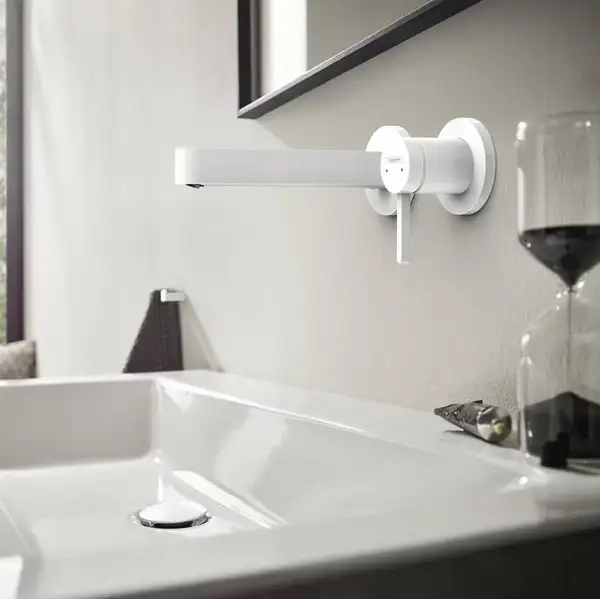 Hansgrohe Finoris Змішувач для умивальника, білий матовий (76051700)