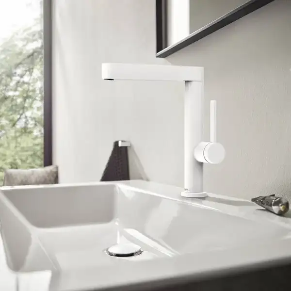 Hansgrohe Finoris 230 Змішувач для умивальника, білий матовий (76060700)