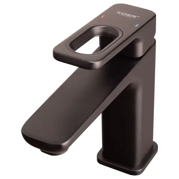 KOER KB-10031-05 Змішувач для умивальника, хром (KR5431)