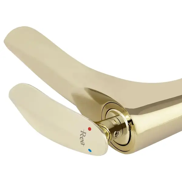 Смеситель для раковины (умывальника) REA ORBIT GOLD золотой высокий (REA-B2051)