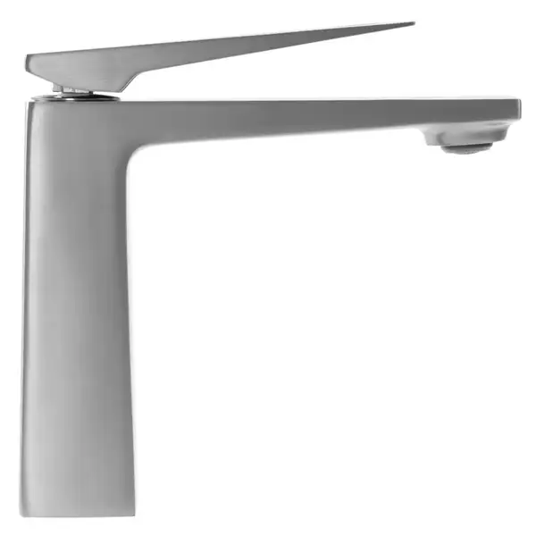 Смеситель для умывальника (раковины) REA PARKER NIKIEL BRUSHED LOW низкий (REA-B4811)