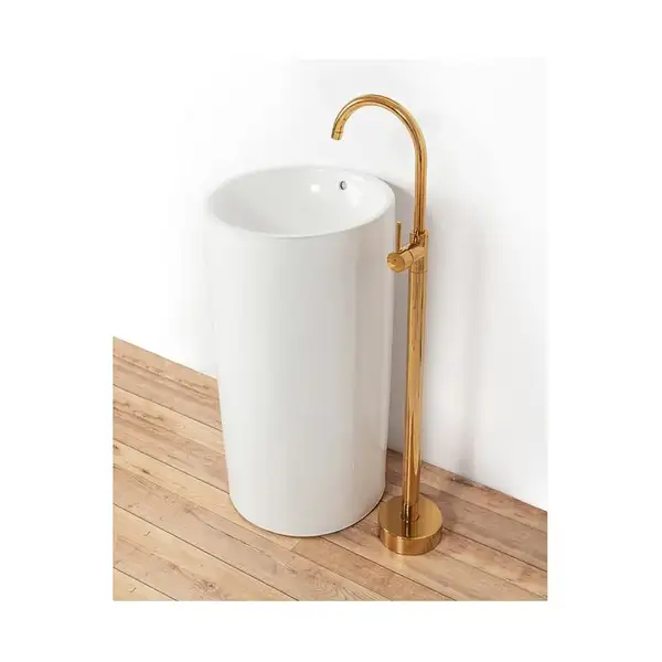 Rea Ortis Gold Змішувач для раковини, золотий (REA-B4890)