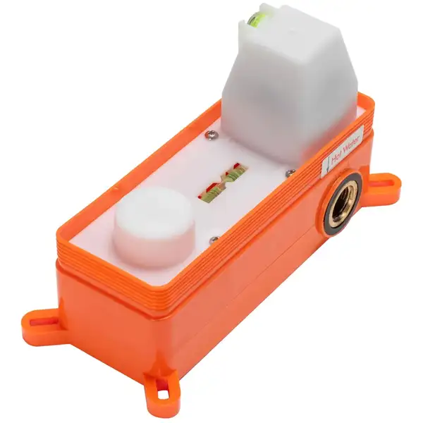 Смеситель для раковины (умывальника) REA OVAL GOLD + BOX скрытого монтажа (REA-B5125)