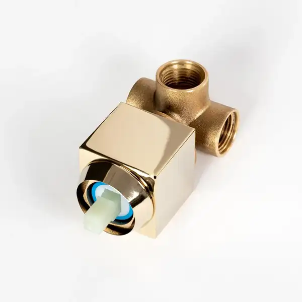 Смеситель для раковины (умывальника) REA MASON GOLD  + BOX скрытого монтажа (REA-B5150)