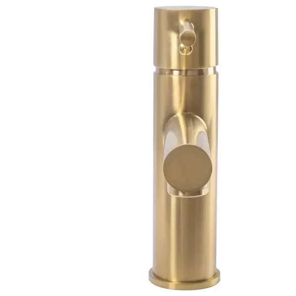 Смеситель для раковины (умывальника) REA TESS BRUSHED GOLD низкий (REA-B5661)