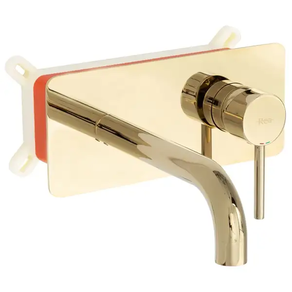 Rea VIVA GOLD Змішувач для раковини, золото (REA-B6251)