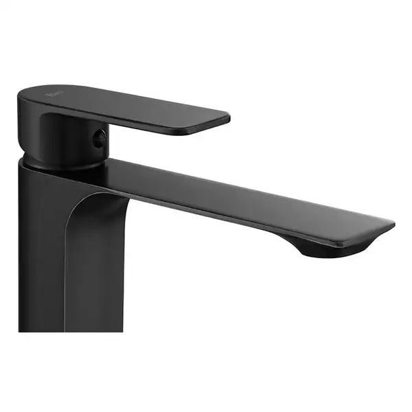 Смеситель для раковины (умывальника) REA  URBAN BLACK черный высокий (REA-B9908)