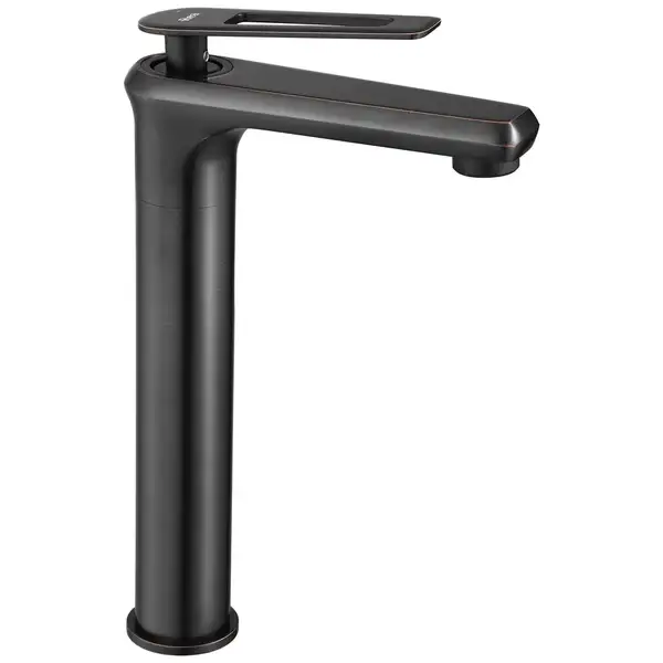 Смеситель для раковины (умывальника)  REA BLADE OLD BLACK черний высокий (REA-B9974)