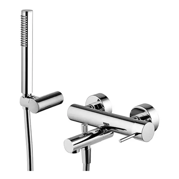 Змішувач для ванни Fima Carlo Spillo Up з душовим набором, хром (F3034CR)