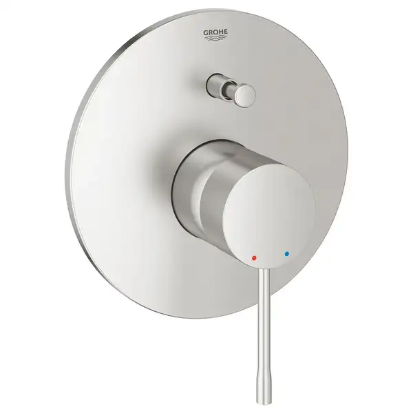 Смеситель для ванны Grohe Essence (цвет - сталь) (19285DC1) фото 1 Aquada.com.ua