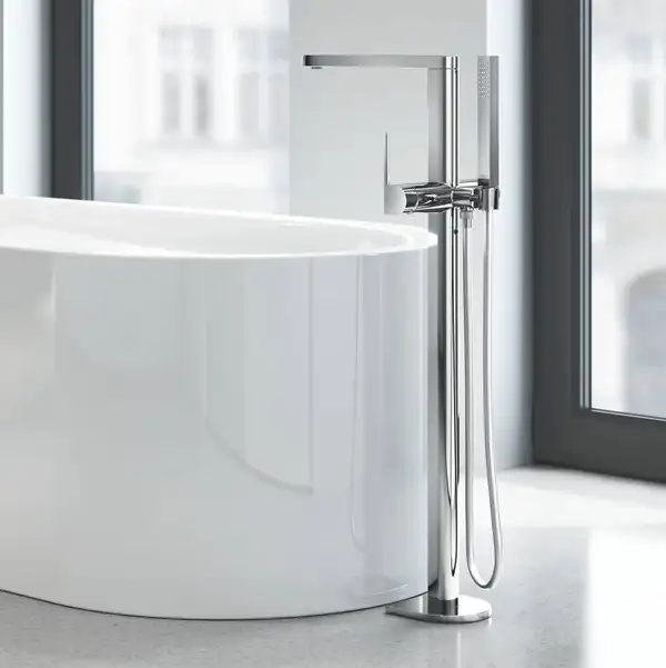 Grohe Plus Змішувач для ванни, підлоговий, хром (23846003)