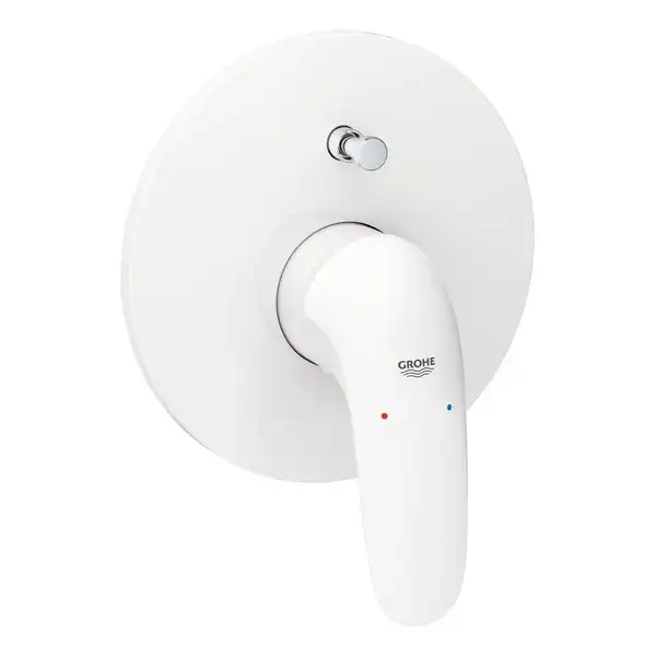 Смеситель однорычажный для ванны Grohe Eurostyle Solid DN 15 (цвет - белый) (29099LS3) фото 1 Aquada.com.ua