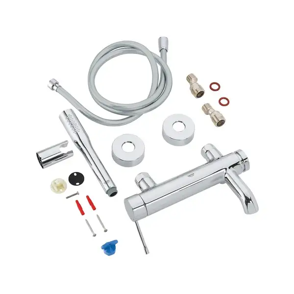 Змішувач для ванни Grohe Essence New з душовим гарнітуром, хром (33628001)