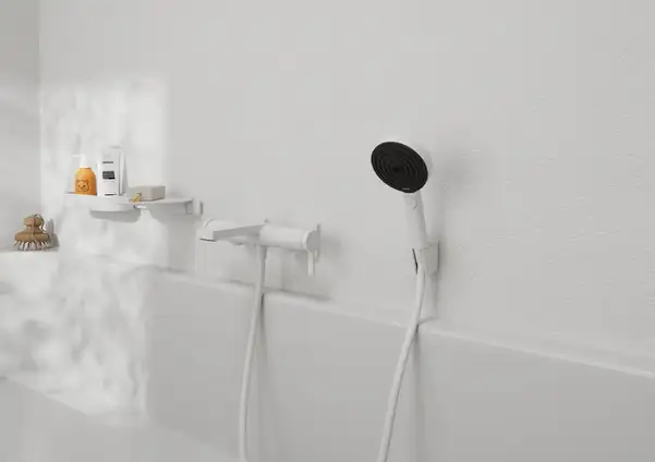 Hansgrohe Tecturis E Смеситель для ванны, белый матовый (73420700)