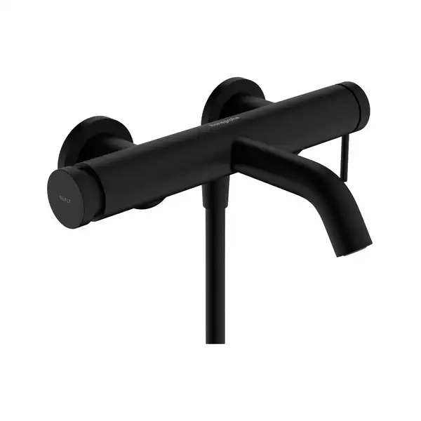 Hansgrohe Tecturis S Смеситель для ванны, черный матовый (73422670)