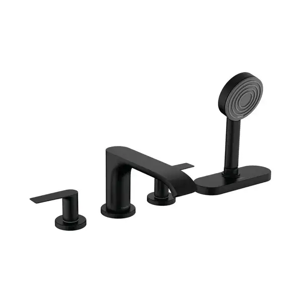 Змішувач Hansgrohe Vivenis на борт ванни, чорний матовий (75444670)