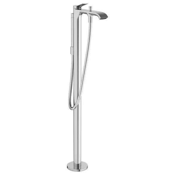 Смеситель для ванны напольный Hansgrohe Vivenis (цвет - хром) (75445000) фото 1 Aquada.com.ua
