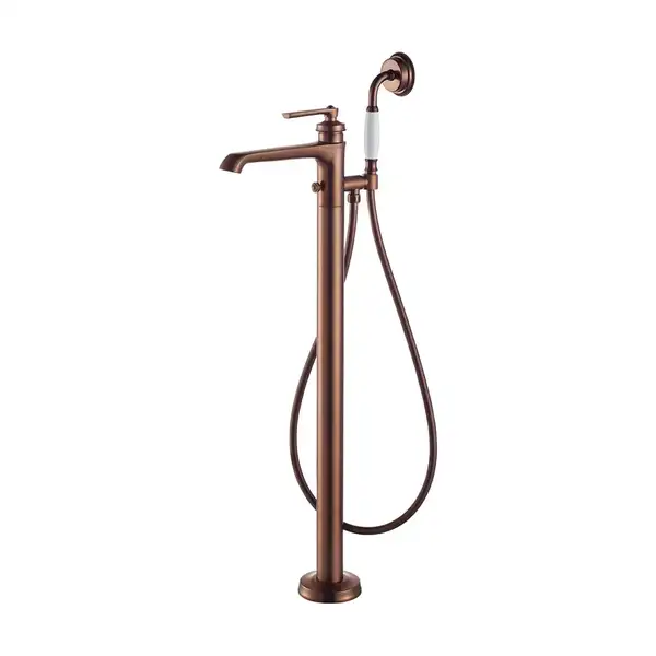 смеситель для ванны отдельностоящий Omnires Armance antique copper (AM5233ORB)