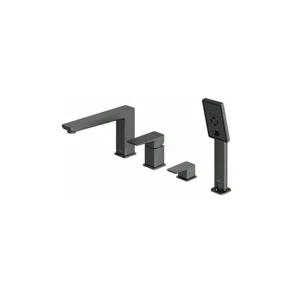 змішувач для ванни Omnires Parma grafit (PM7432GR)