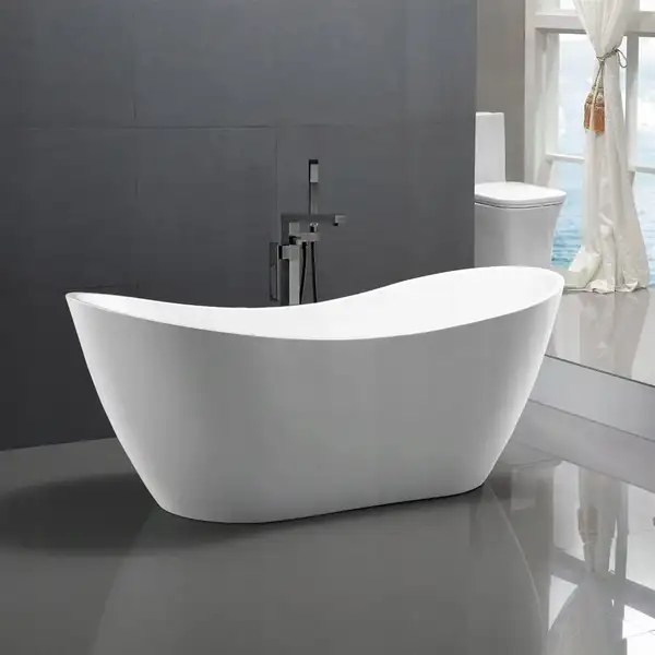 Смеситель для ванны REA SOHO черный напольный (REA-B0184)