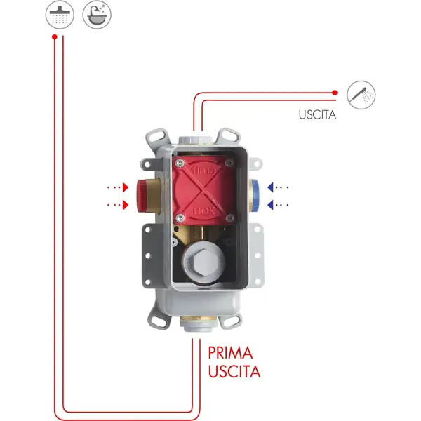 Fima Carlo Fima Spillo Up Скрытая часть смесителя (F3000)