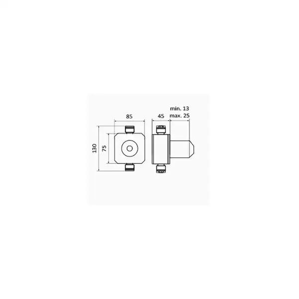 GRB Intimixer Incool Скрытая часть для термостата (90000100)