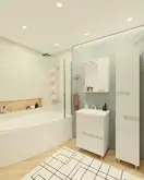 Mirater Верона Пенал 40см, серый (000005320)