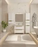 Mirater Сакраменто Тумба підвісна, білий (000005529)