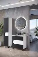 Mirater Домино NEW Тумба, черная (000007571)