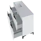 Mirater Эстель Тумба 120, белая (000008349)
