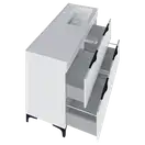 Mirater Эстель тумба 120 белая правая (000008350)