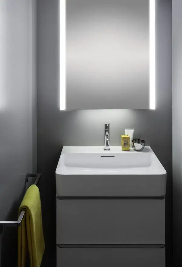 Laufen SPACE Тумба белая (H4101621601001+H8102840001041)