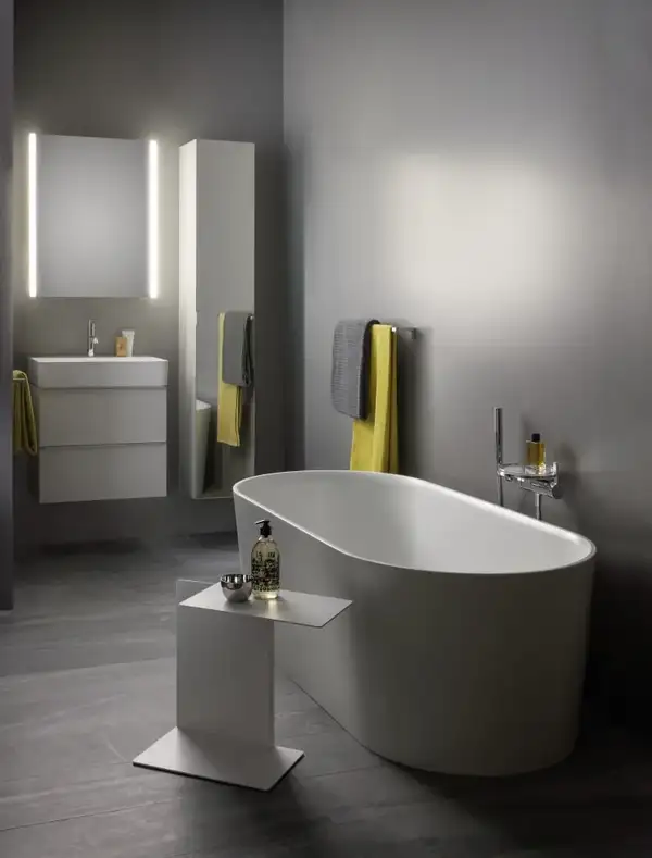 Laufen SPACE Тумба белая (H4101621601001+H8102840001041)